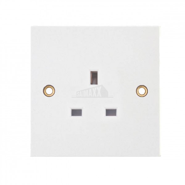 LGA SQUARE EDGE 1 Gang UNSWITCHED SINGLE Socket
