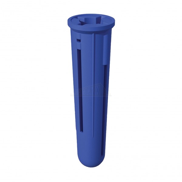 Timco BLUE Plastic Wall Plugs 40pc Mini Box (Drill 10mm) 48mm Length