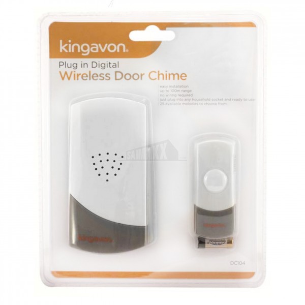 Kingavon Plug in Digital Wireless Door Chime