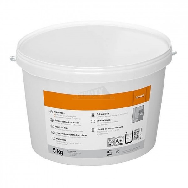 Fermacell Waterproofing Application 5Kg (Orange Liquid) Bucket 79071