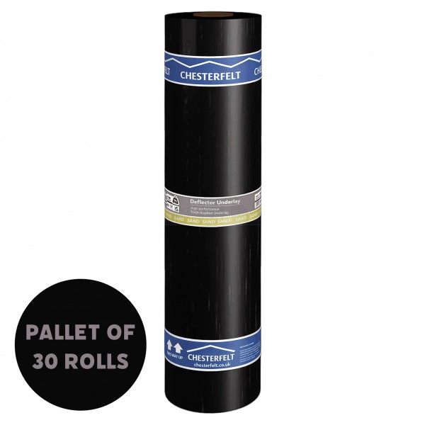 Deflector SBS Torch on THICKER UNDERLAY 4.25kg 8x1m PALLET DEAL