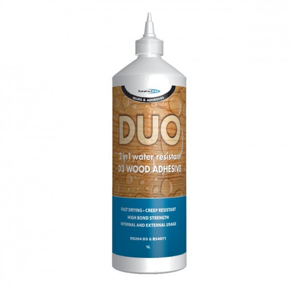 Water Resistant D3 Wood Glue 1 Litre