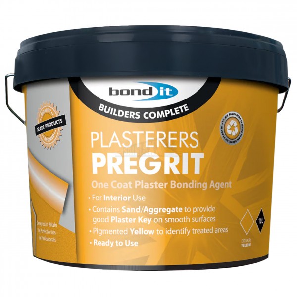 Bond-it Plasterers Pregrit Interior Use 10L Bucket