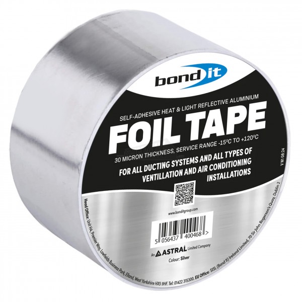 Aluminium Foil Tape Roll 100mm x 45m