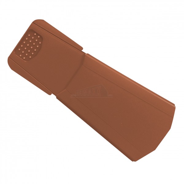 Universal Roof Tile Dry Verge Trim TERRACOTTA 1pc