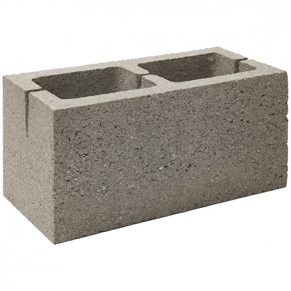 215mm HOLLOW Concrete Block 7.3N (1390Kg Density)