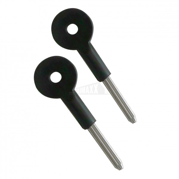 Jedo Security Bolt KEYS ONLY for Rack Bolts 2pc Pack