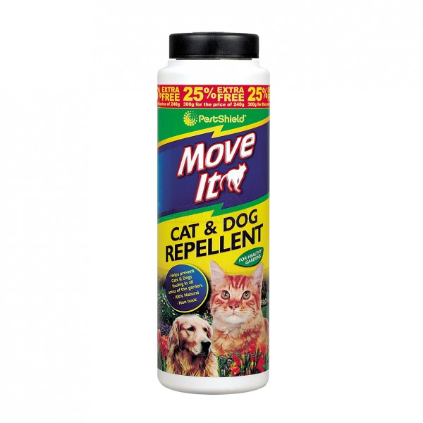 PestShield Move It Cat & Dog Repellent Shaker Bottle 240g