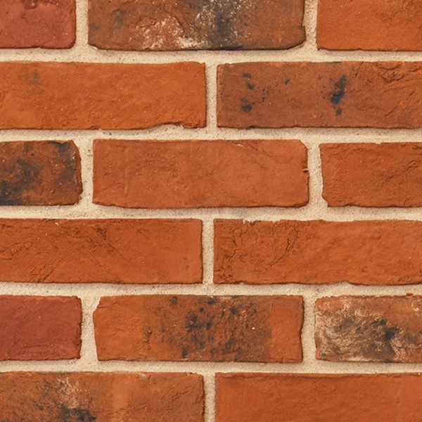 Urban Orange Stock Facing Brick SAMPLE PANEL
