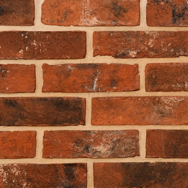 Olde Works Red-Orange Stock Facing Brick