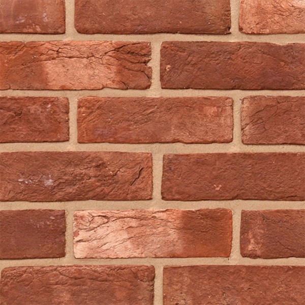 Autumnal Red Stock Facing Brick SAMPLE PANEL