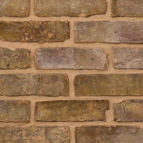 Mustard-Yellow Riverside London Stock Facing Brick SAMPLE PANEL