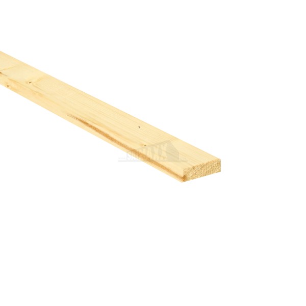 16 x 38 x 2100mm Nom PSE Smooth Softwood Standard Doorstop Finished size 11x32mm
