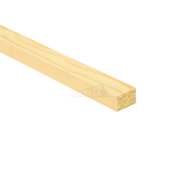 32 x 38x 2100mm Nom PSE Softwood Section Firecheck Doorstop Fin' size 25x32mm