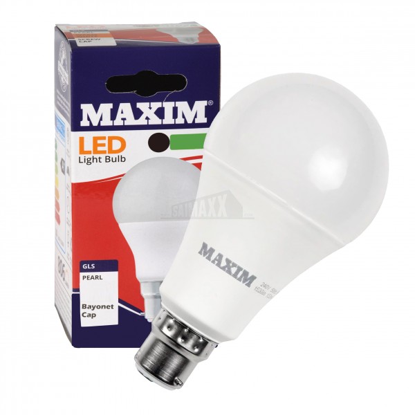 Maxim LED GLS Pearl BC (Bayonet Cap) Bulb