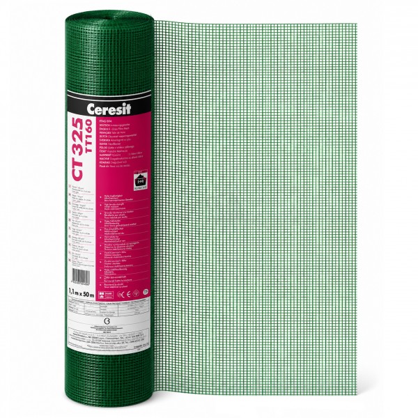 Ceresit CT325 160gsm Glass Fibre Reinforcement Mesh Roll 1.1 x 50m (55m2)