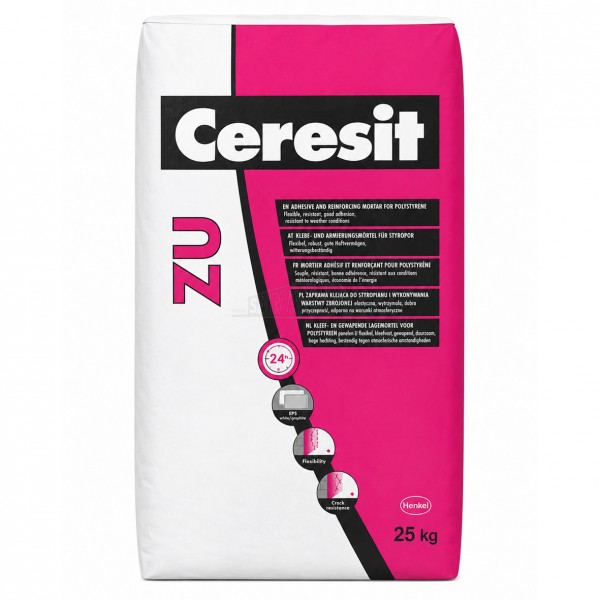 Ceresit ZU Universal Adhesive & Base Coat Render 25kg Bag