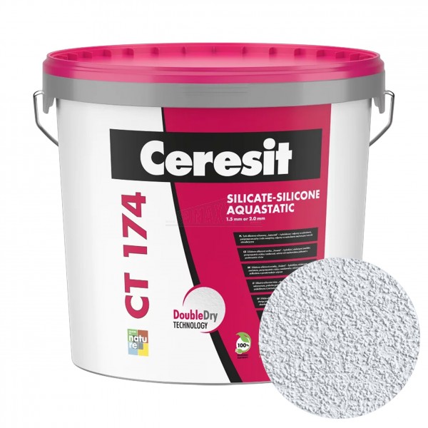 Ceresit CT174 Silicate Silicone Render 1.5mm 25kg ANTARCTICA 5