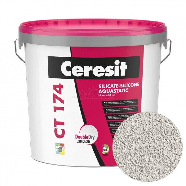 Ceresit CT174 Silicate Silicone Render 1.5mm 25kg ETNA 2