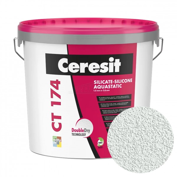 Ceresit CT174 Silicate Silicone Render 1.5mm 25kg JAVA 1