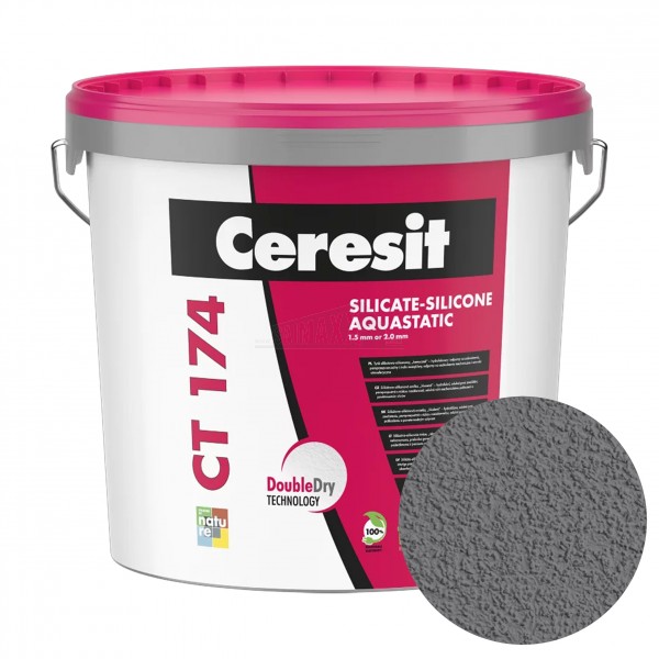 Ceresit CT174 Silicate Silicone Render 1.5mm 25kg Tub LANZAROTE 5
