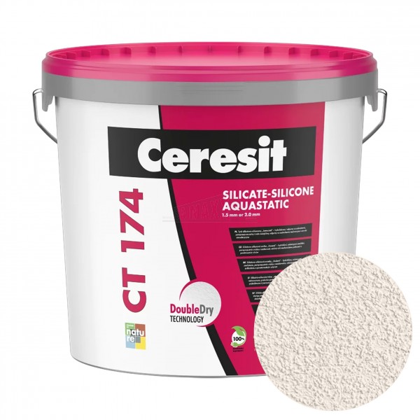 Ceresit CT174 Silicate Silicone Render 1.5mm 25kg MADEIRA 1 NEW