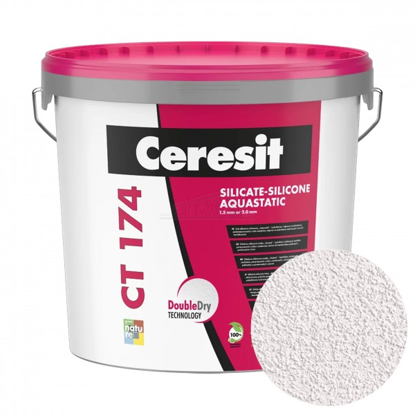 Ceresit CT174 Silicate Silicone Render 1.5mm 25kg OKLAHOMA 1