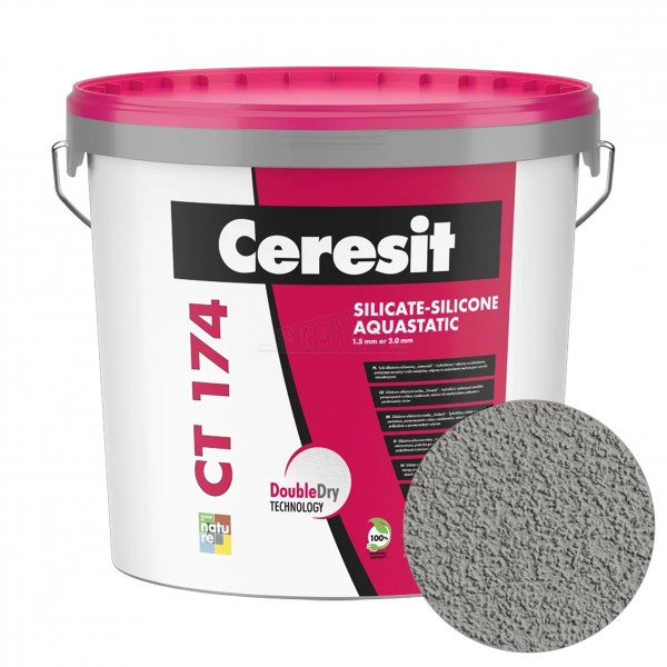 Ceresit CT174 Silicate Silicone Render 1.5mm 25kg REUNION 6