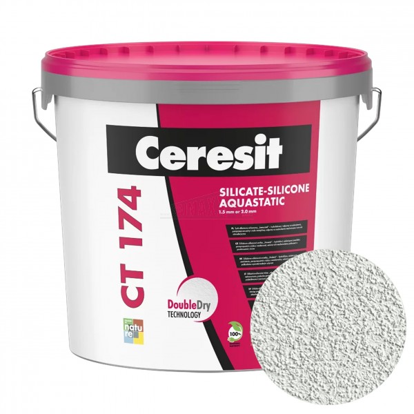 Ceresit CT174 Silicate Silicone Render 1.5mm 25kg SIBERIA 2