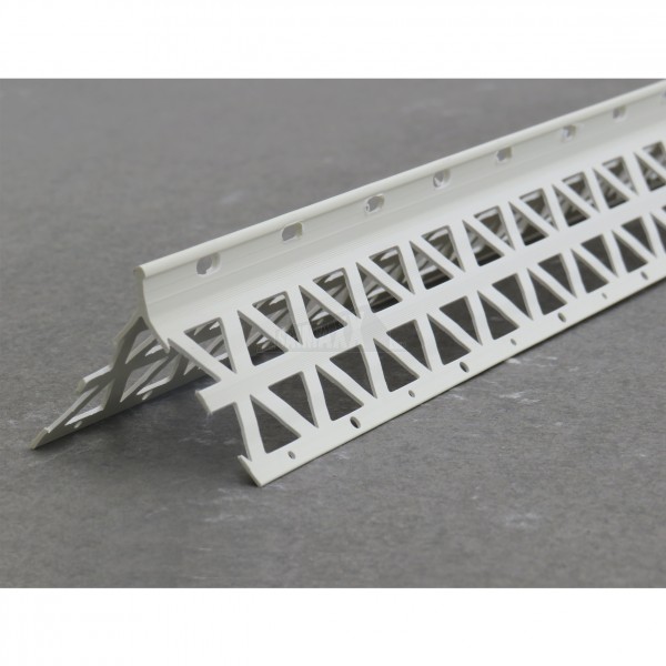 PVC PLASTIC Render 10mm Corner Bead IVORY 3.0m