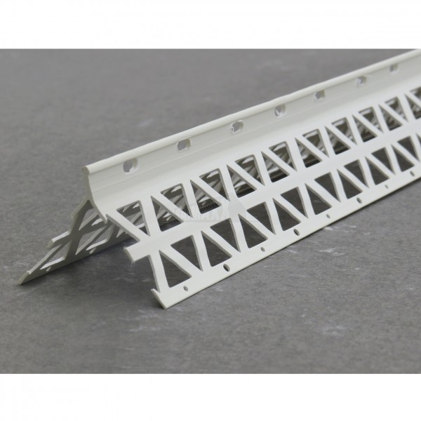 PVC PLASTIC Render 13mm Corner Bead IVORY 3.0m