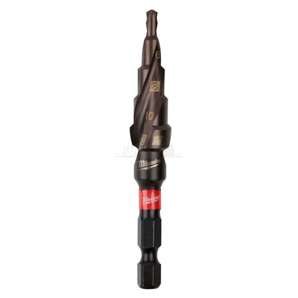 Milwaukee Step Drill 4-12mm (2mm Increments)