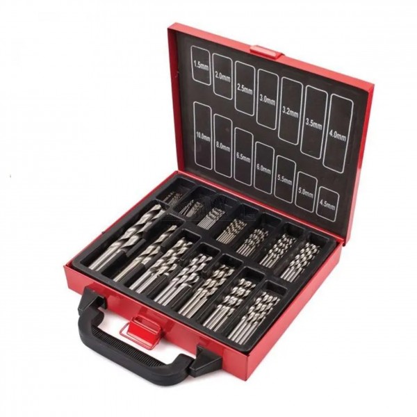 Hilka 99pc HSS Drill Bit Set (1.0 - 10.0mm)