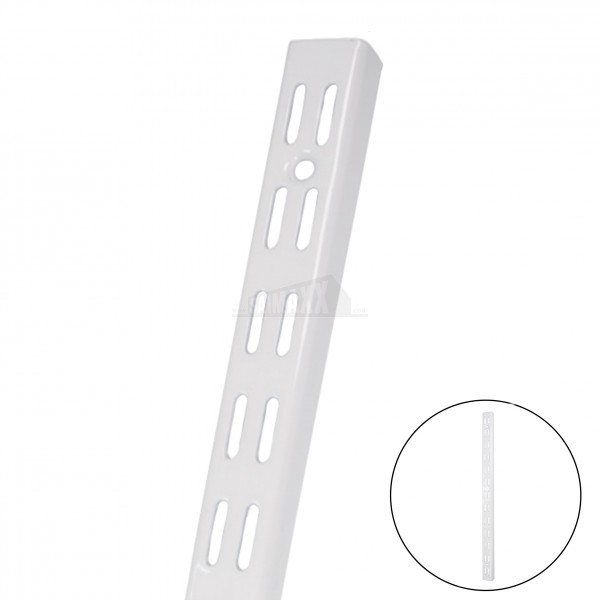 Timco Twin Slot Shelving White UPRIGHTS