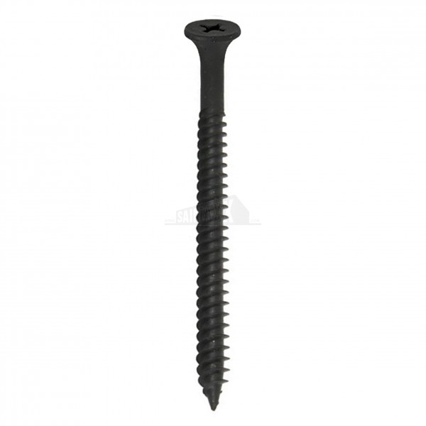JG Drywall Screws BLACK Phosphate Fine Thread 4.2 x 65mm 1000pc