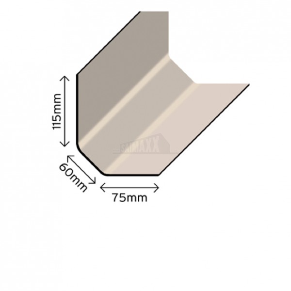 GRP Trim 3m - D260 Wall Fillet (Arris Rail)
