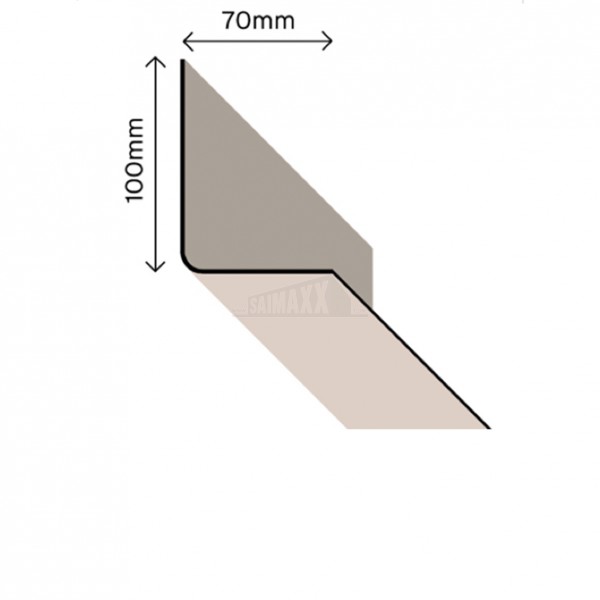 GRP Trim 3m - INTERNAL Angle (110 Degree Profile) Smooth & Shiny Outer face