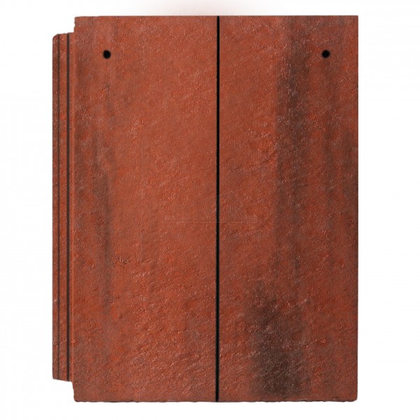Russell Lothian 145 Concrete Roof Tile 16.5x13" Smooth Cottage Red