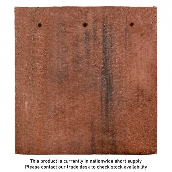 Marley Plain One & Half Concrete Roof Tile 10.5x9.8" Old English Red (Smooth)