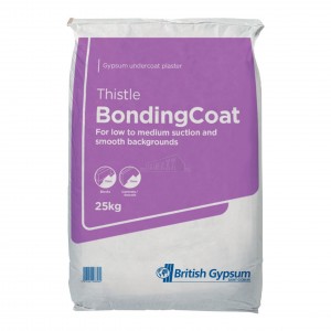 British Gypsum Thistle Bonding Coat Plaster 25Kg Bag